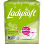 Absorvente Ladysoft Suave Com Abas 8 unidades