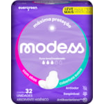 Absorvente Modess Cobertura Suave Com Abas 32Un Leve + Pague -