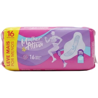 Absorvente Mulher Ativa Com Abas 16Un Leve + Pague -
