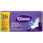Absorvente Noturno Diana Suave Com Abas 16Un Promo