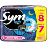 Absorvente Sym Noite e Dia Com Abas 8 unidades