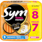 Absorvente Sym Ultra Seca Com Abas 8 unidades
