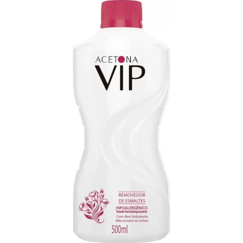 Acetona Removedora de Esmaltes Vip 500ml