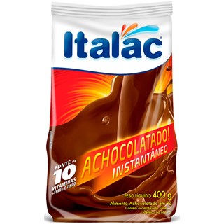 Achocolatado em Pó Italac Sachet 400g