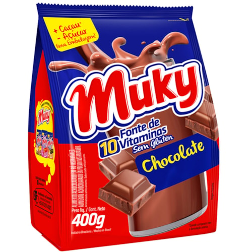 Achocolatado Musky em pó Instantâneo Refil 400g