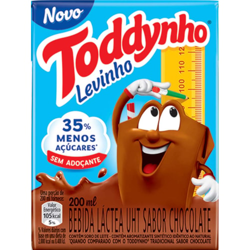 Bebida Láctea Toddynho Chocolate 200ml – Planeta Bebidas