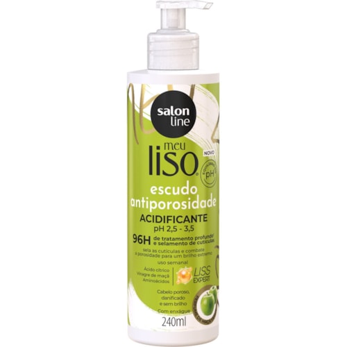 Acidificante Salon Line Meu Liso Escudo Antiporosidade 240ml