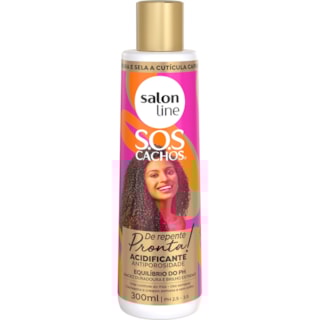 Acidificante Salon Line SOS Cachos Antiporosidade 300ml