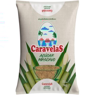 Açúcar Caravelas Mascavo 1Kg