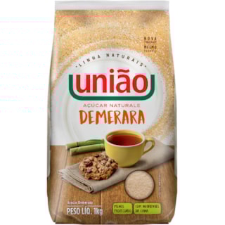 Açúcar Demerara União natural e 1kg