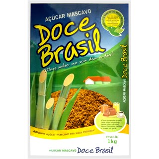 Açúcar Mascavo Doce Brasil 1kg