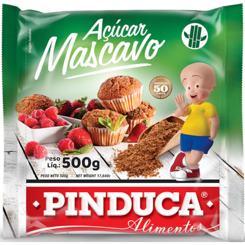 Açúcar Mascavo Pinduca 500g