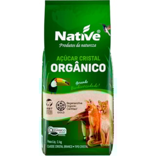 Açúcar Native Orgânico Cristal 1Kg