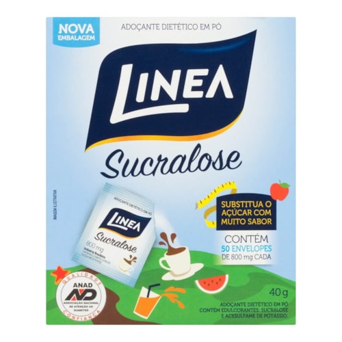 Adoçante Em Pó Linea Sucralose 40g