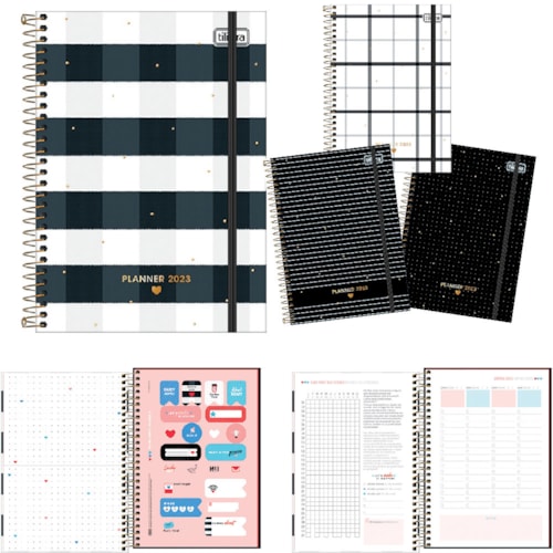 Agenda Escolar Tilibra Planner West Village 80 Folhas