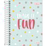 Agenda Espiral Escolar Tilibra 160 Folhas