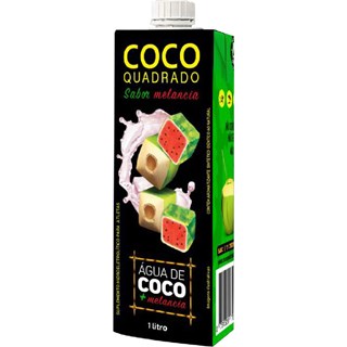 Água de Coco Coco Quadrado Melancia 1L