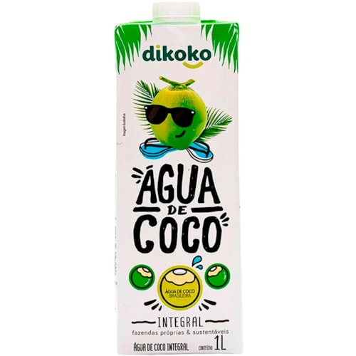 Água de Coco Dikoko Integral 1L