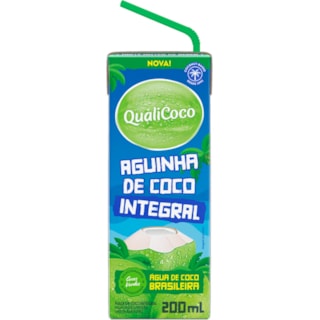 Água de Coco Qualicoco Integral 200ml