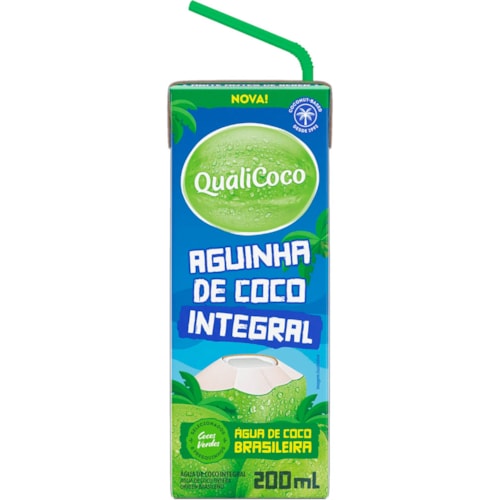 Água de Coco Qualicoco Integral 200ml