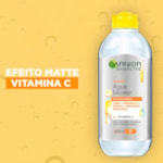 Água Micelar Garnier SkinActive Antioleosidade Vitamina C 400ml