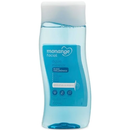 Água Micelar Monange Facil Ácido Hialurônico 200ml