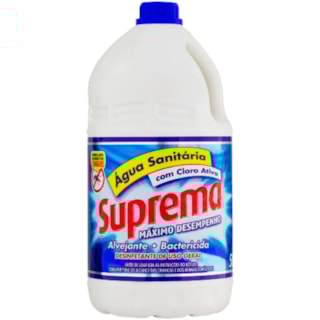 Água Sanitária Suprema Com Cloro Ativo 5L