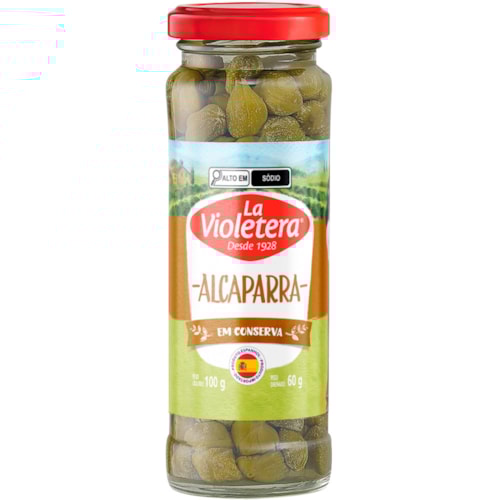 Alcaparras La Violetera Em Conserva 60g