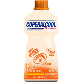 Álcool Coperalcool 46INPM Citrus 500ml