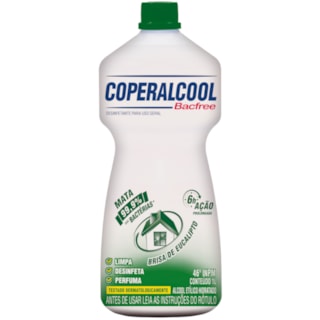 Álcool Coperalcool Bacfree Líquido INPM Eucalipto 46 1l