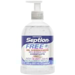 Álcool em Gel Seption para Mãos Crystal Free 500ml