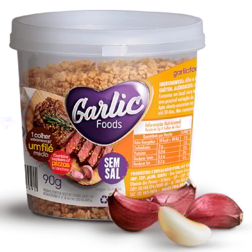 Alho Frito Garlic Foods 90g