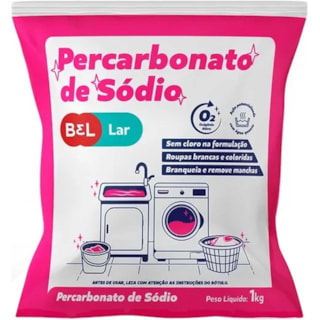 Alvejante em Pó Bel Lar Percarbonato de Sódio Sem Cloro 1Kg
