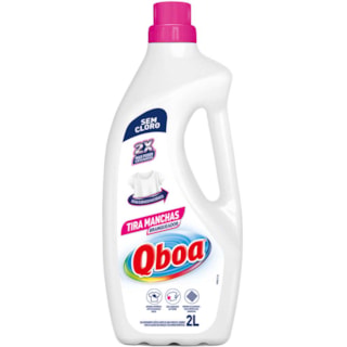 Alvejante Qboa Branqueador Sem Cloro 2L