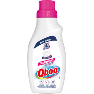 Alvejante Qboa Branqueador Sem Cloro 500ml