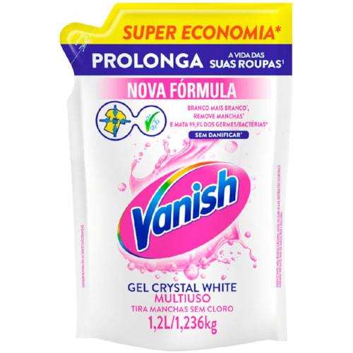 Alvejante sem Cloro Vanish White Sachê 1,2L