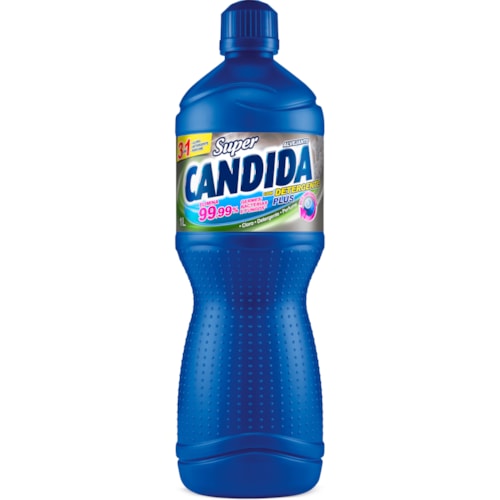 Alvejante Super Candida Detergente 3 em 1 1l Destro