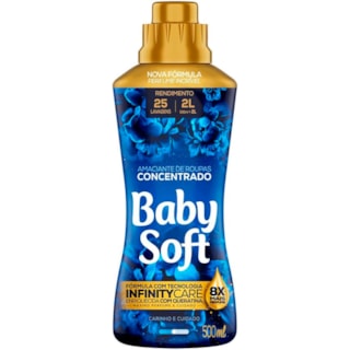 Amaciante Baby Soft Azul Carinho e Cuidado 500ml