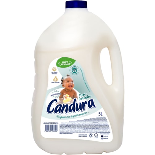 Amaciante Candura Branco Carinho 5l