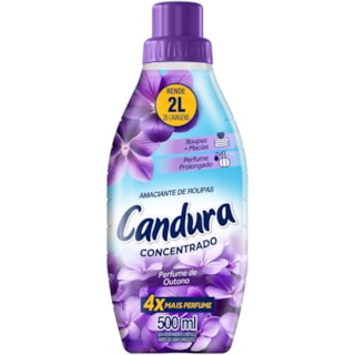 Amaciante Candura Perfume de Outono Concentrado 500ml