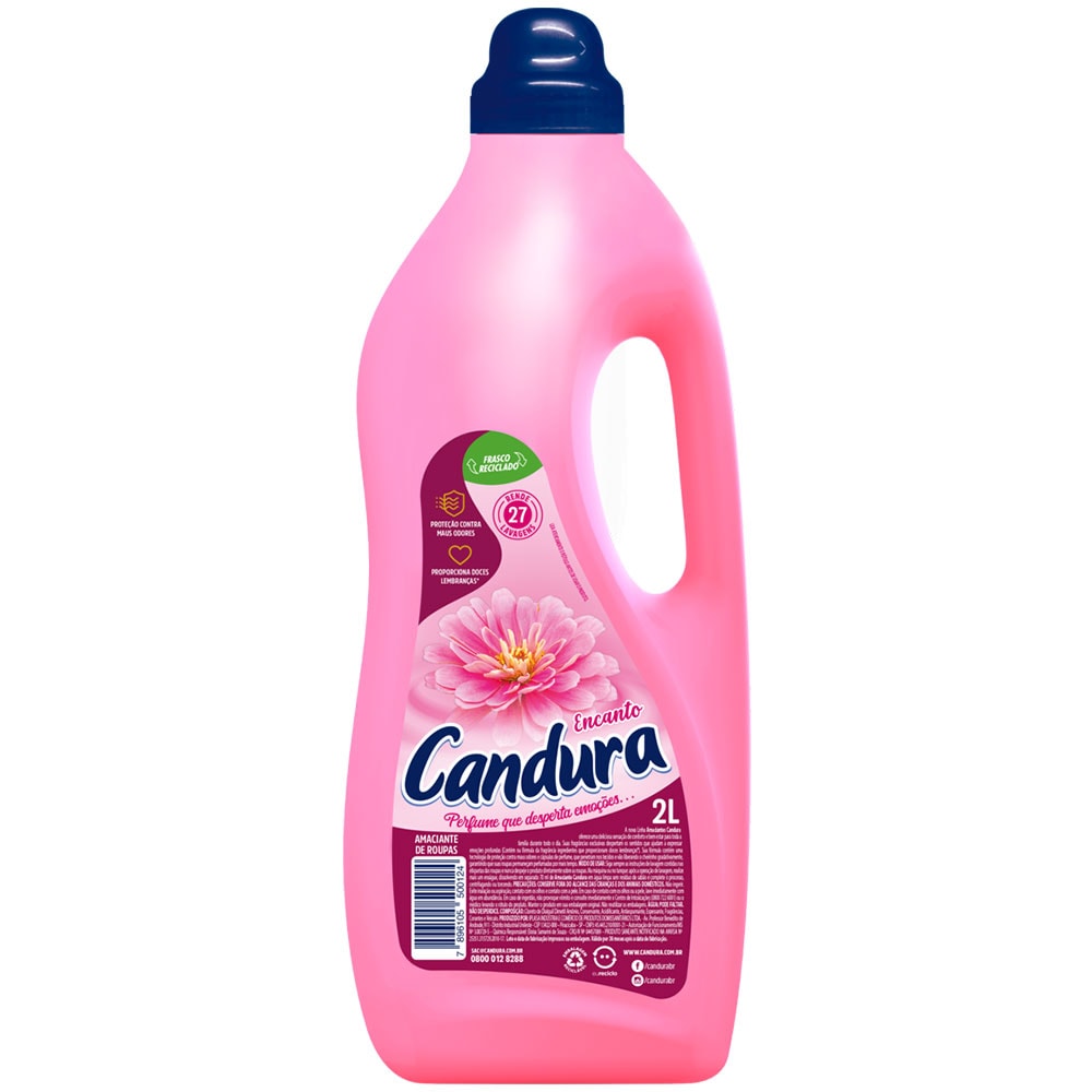 Amaciante Candura Rosa Encanto 2l - Destro