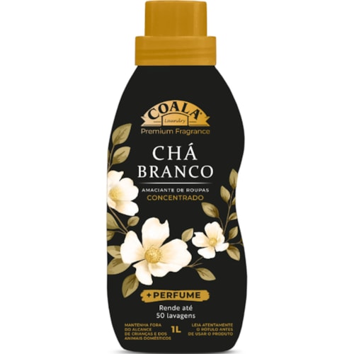 Amaciante Coala Laundry Chá Branco 1L