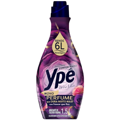 Amaciante Concentrado Brisa Lilás 1,5L