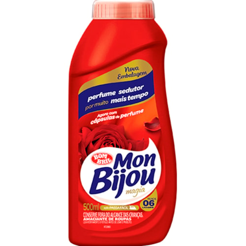 Amaciante Concentrado Mon Bijou Magia 500ml