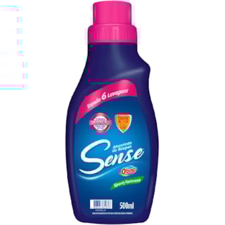 Amaciante Concentrado Qboa Sense Sport Intenso 500ml