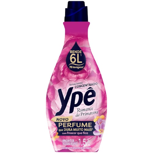 Amaciante Concentrado Romance da Primavera 1,5L