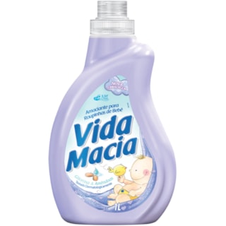 Amaciante Vida Macia Glicerina e Amêndoas 1L