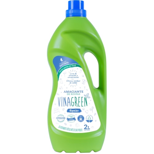 Amaciante Vinagreen Concentrado Algodão 2l