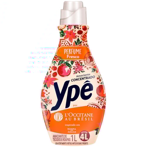 Amaciante Ypê Concentrado Loccitane Ninfa Das Águas 1L