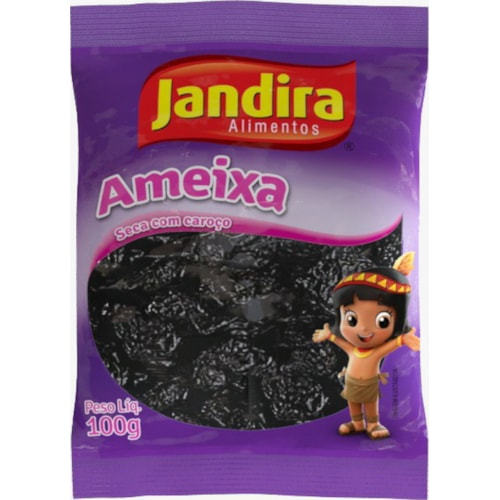 Ameixa Seca Jandira com Caroço 100g